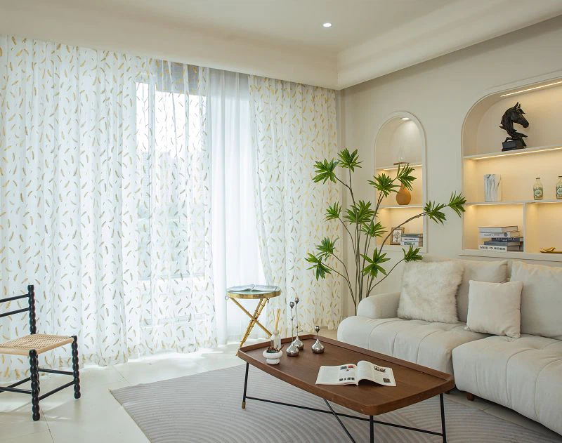 Doli FabricWindow Параван с пера и златно фолио